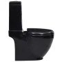 Inodoro de cerámica con cisterna negro de vidaXL, Baños - Ref: Foro24-140298, Precio: 265,70 €, Descuento: %