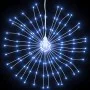 Luces de Navidad de estrellas 2 uds 140 LED blanco frío 17 cm de vidaXL, Luces de Navidad - Ref: Foro24-3190512, Precio: 19,8...