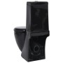 Keramiktoilette mit schwarzem Spülkasten von vidaXL, Badezimmer - Ref: Foro24-140298, Preis: 257,50 €, Rabatt: %