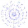 8 Stück Weihnachtsstern Lichter 140 LED blau 17 cm von vidaXL, Weihnachtsbeleuchtung - Ref: Foro24-3190515, Preis: 54,98 €, R...