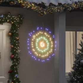 Star Christmas lights 2 pcs 140 colorful LEDs 17 cm by vidaXL, Christmas lights - Ref: Foro24-3190516, Price: 26,75 €, Discou...