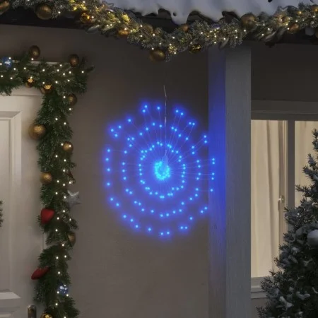 Stern-Weihnachtslichter 2 Stück 140 LED blau 17 cm von vidaXL, Weihnachtsbeleuchtung - Ref: Foro24-3190514, Preis: 17,39 €, R...