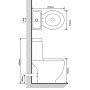 Ceramic toilet with black cistern by vidaXL, Bathrooms - Ref: Foro24-140298, Price: 257,50 €, Discount: %
