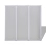 Mampara de ducha con 3 paneles plegables, 117 x 120 cm de vidaXL, Puertas de ducha - Ref: Foro24-140784, Precio: 131,96 €, De...