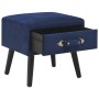 Nachttische 2 Stück 40x35x40 cm blauer Samt von vidaXL, Nachttische - Ref: Foro24-276384, Preis: 123,38 €, Rabatt: %