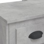 Dresser with concrete gray LED lights 90x42x132.5 cm by vidaXL, Bedroom Dressers - Ref: Foro24-834974, Price: 74,12 €, Discou...