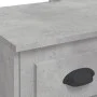 Dresser with concrete gray LED lights 90x42x132.5 cm by vidaXL, Bedroom Dressers - Ref: Foro24-834974, Price: 73,51 €, Discou...