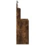 Dressing table with LED lights smoked oak 96x40x142 cm by vidaXL, Bedroom Dressers - Ref: Foro24-837897, Price: 85,34 €, Disc...