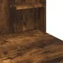 Dressing table with LED lights smoked oak 96x40x142 cm by vidaXL, Bedroom Dressers - Ref: Foro24-837897, Price: 85,34 €, Disc...