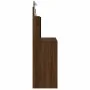 Dressing table with LED lights brown oak 96x40x142 cm by vidaXL, Bedroom Dressers - Ref: Foro24-837899, Price: 93,61 €, Disco...