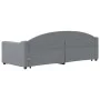 Ausziehbares Schlafsofa aus hellgrauem Stoff, 80 x 200 cm von vidaXL, Betten und Lattenroste - Ref: Foro24-3197525, Preis: 24...