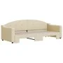 Sofá cama nido tela crema 80x200 cm de vidaXL, Camas y somieres - Ref: Foro24-3197529, Precio: 248,79 €, Descuento: %