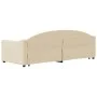 Sofá cama nido tela crema 80x200 cm de vidaXL, Camas y somieres - Ref: Foro24-3197529, Precio: 248,79 €, Descuento: %