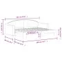 Sofá cama nido tela crema 80x200 cm de vidaXL, Camas y somieres - Ref: Foro24-3197529, Precio: 248,79 €, Descuento: %