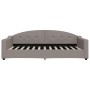 Sofá cama nido tela gris taupe 100x200 cm de vidaXL, Camas y somieres - Ref: Foro24-3197538, Precio: 267,82 €