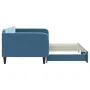 Sofá cama nido terciopelo azul 100x200 cm de vidaXL, Camas y somieres - Ref: Foro24-3197069, Precio: 257,81 €, Descuento: %