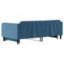 Sofá cama nido terciopelo azul 100x200 cm de vidaXL, Camas y somieres - Ref: Foro24-3197069, Precio: 271,45 €