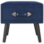 Nachttische 2 Stück 40x35x40 cm blauer Samt von vidaXL, Nachttische - Ref: Foro24-276384, Preis: 123,38 €, Rabatt: %