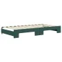 Sofá cama nido terciopelo verde oscuro 100x200 cm de vidaXL, Camas y somieres - Ref: Foro24-3197072, Precio: 251,21 €, Descue...