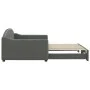 Sofá cama nido tela gris oscuro 100x200 cm de vidaXL, Camas y somieres - Ref: Foro24-3197536, Precio: 269,23 €, Descuento: %