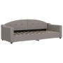 Ausziehbares Schlafsofa, taupegrauer Stoff, 80 x 200 cm von vidaXL, Betten und Lattenroste - Ref: Foro24-3197528, Preis: 252,...