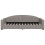 Ausziehbares Schlafsofa, taupegrauer Stoff, 80 x 200 cm von vidaXL, Betten und Lattenroste - Ref: Foro24-3197528, Preis: 252,...