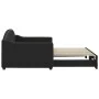 Sofá cama nido tela negro 90x200 cm de vidaXL, Camas y somieres - Ref: Foro24-3197532, Precio: 254,83 €, Descuento: %