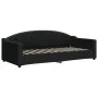 Sofá cama nido tela negro 90x200 cm de vidaXL, Camas y somieres - Ref: Foro24-3197532, Precio: 254,83 €, Descuento: %