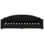 Black fabric trundle sofa bed 90x200 cm by vidaXL, Beds and slatted bases - Ref: Foro24-3197532, Price: 258,94 €, Discount: %