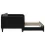 Sofá cama nido terciopelo negro 90x190 cm de vidaXL, Camas y somieres - Ref: Foro24-3197078, Precio: 235,21 €, Descuento: %