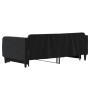 Sofá cama nido terciopelo negro 90x190 cm de vidaXL, Camas y somieres - Ref: Foro24-3197078, Precio: 241,55 €, Descuento: %