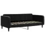 Sofá cama nido terciopelo negro 90x190 cm de vidaXL, Camas y somieres - Ref: Foro24-3197078, Precio: 235,21 €, Descuento: %