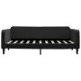 Sofá cama nido terciopelo negro 90x190 cm de vidaXL, Camas y somieres - Ref: Foro24-3197078, Precio: 235,21 €, Descuento: %