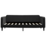 Sofá cama nido terciopelo negro 90x190 cm de vidaXL, Camas y somieres - Ref: Foro24-3197078, Precio: 241,55 €, Descuento: %