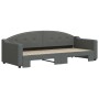Sofá cama nido tela gris oscuro 80x200 cm de vidaXL, Camas y somieres - Ref: Foro24-3197526, Precio: 252,08 €, Descuento: %