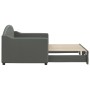 Sofá cama nido tela gris oscuro 80x200 cm de vidaXL, Camas y somieres - Ref: Foro24-3197526, Precio: 252,08 €, Descuento: %