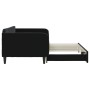 Sofá cama nido terciopelo negro 100x200 cm de vidaXL, Camas y somieres - Ref: Foro24-3197074, Precio: 270,28 €, Descuento: %