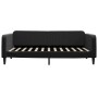Sofá cama nido terciopelo negro 100x200 cm de vidaXL, Camas y somieres - Ref: Foro24-3197074, Precio: 270,28 €, Descuento: %