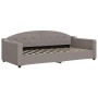 Ausziehbares Schlafsofa, taupegrauer Stoff, 90 x 200 cm von vidaXL, Betten und Lattenroste - Ref: Foro24-3197533, Preis: 255,...