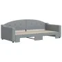 Sofá cama nido tela gris claro 90x200 cm de vidaXL, Camas y somieres - Ref: Foro24-3197530, Precio: 255,43 €, Descuento: %