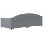 Sofá cama nido tela gris claro 90x200 cm de vidaXL, Camas y somieres - Ref: Foro24-3197530, Precio: 255,85 €, Descuento: %