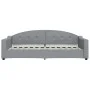 Sofá cama nido tela gris claro 90x200 cm de vidaXL, Camas y somieres - Ref: Foro24-3197530, Precio: 255,43 €, Descuento: %