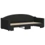 Black fabric trundle sofa bed 80x200 cm by vidaXL, Beds and slatted bases - Ref: Foro24-3197527, Price: 247,19 €, Discount: %