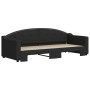 Sofá cama nido tela negro 80x200 cm de vidaXL, Camas y somieres - Ref: Foro24-3197527, Precio: 252,61 €