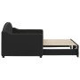Sofá cama nido tela negro 80x200 cm de vidaXL, Camas y somieres - Ref: Foro24-3197527, Precio: 252,61 €