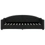 Black fabric trundle sofa bed 80x200 cm by vidaXL, Beds and slatted bases - Ref: Foro24-3197527, Price: 247,19 €, Discount: %