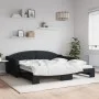 Sofá cama nido tela negro 100x200 cm de vidaXL, Camas y somieres - Ref: Foro24-3197537, Precio: 262,12 €, Descuento: %