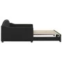 Sofá cama nido tela negro 100x200 cm de vidaXL, Camas y somieres - Ref: Foro24-3197537, Precio: 262,12 €, Descuento: %