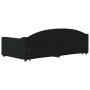 Sofá cama nido tela negro 100x200 cm de vidaXL, Camas y somieres - Ref: Foro24-3197537, Precio: 266,56 €, Descuento: %