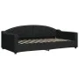 Sofá cama nido tela negro 100x200 cm de vidaXL, Camas y somieres - Ref: Foro24-3197537, Precio: 262,12 €, Descuento: %